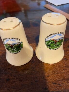 Grandfather Mountain North Carolina salt and pepper shakers